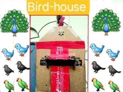 A DISPOSABLE SMART HOME FOR RED VENTED BULBUL